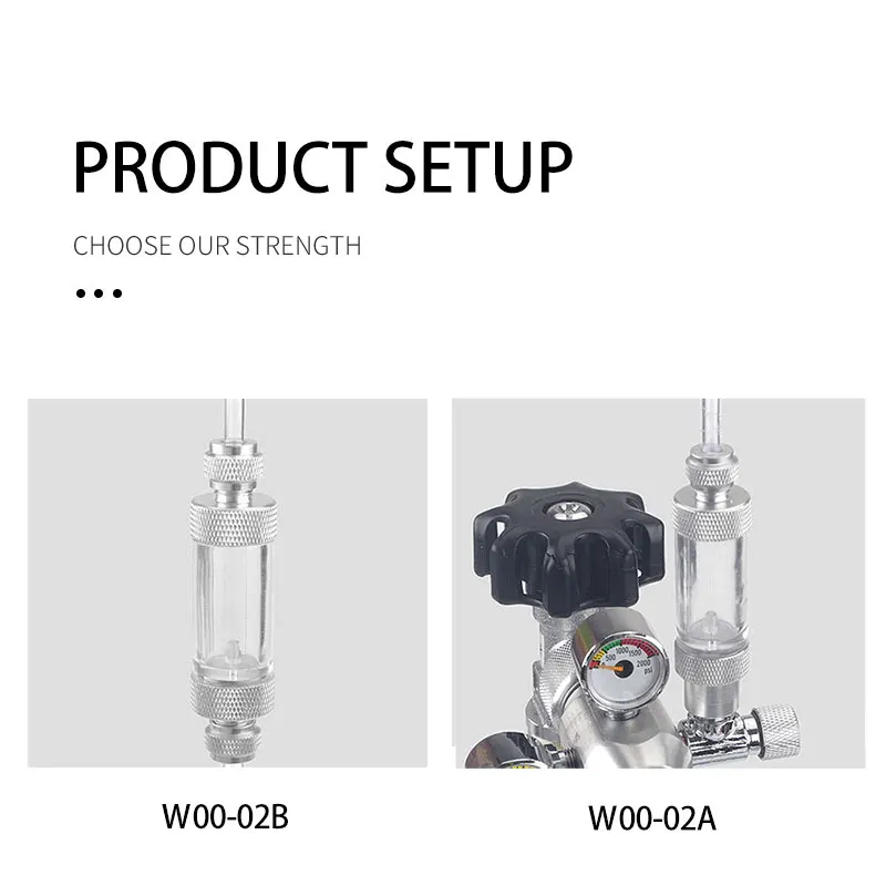 Válvula de Retenção ZRDR para Aquário com Contador de Bolhas de CO2 - Imagem 5