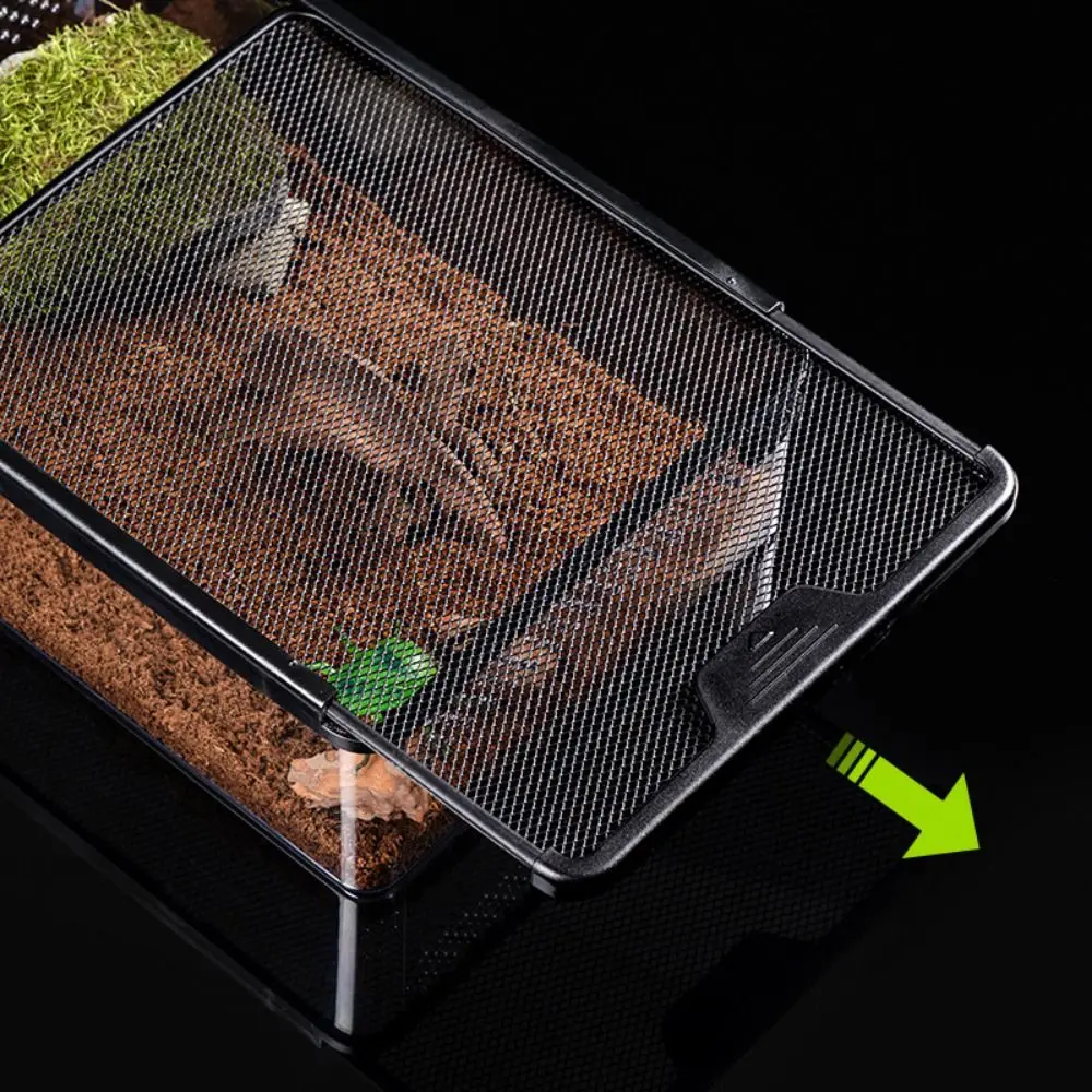 Terrário para Répteis Acrílico Transparente Anti Fuga - Image 5