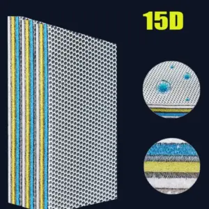 esponja de filtro para aquário 15 camadas