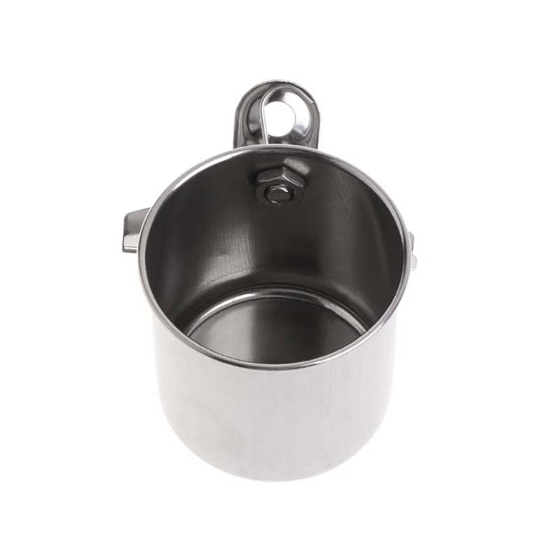 Comedouro para Pássaros Redondo de Aço Inoxidável 5,4 cm - Imagem 6