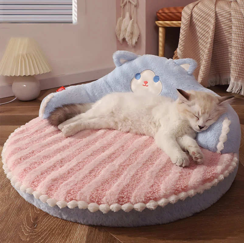 Cama Pet Hoopet para Cães Pequenos e Gatos com Tapete Removível - Imagem 4