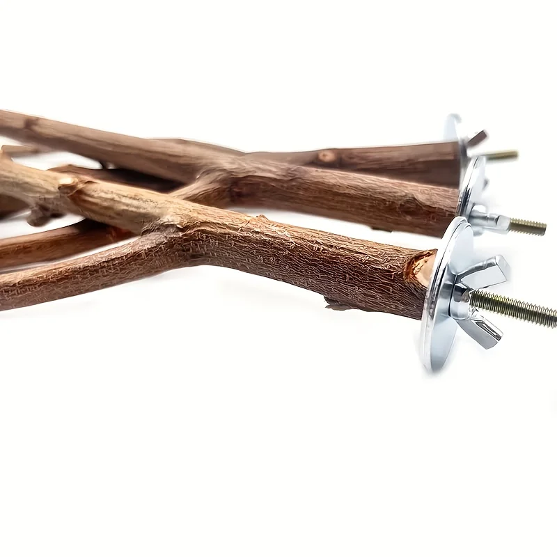 Poleiro para Pássaros e Papagaios com Superfície de Lixar Garras - Imagem 5