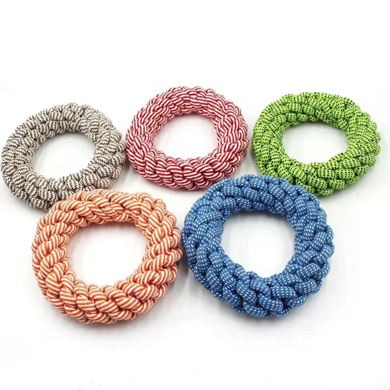 Brinquedo de Corda para Cães Grandes Nó de 17 cm Resistente à Mordida - Image 3