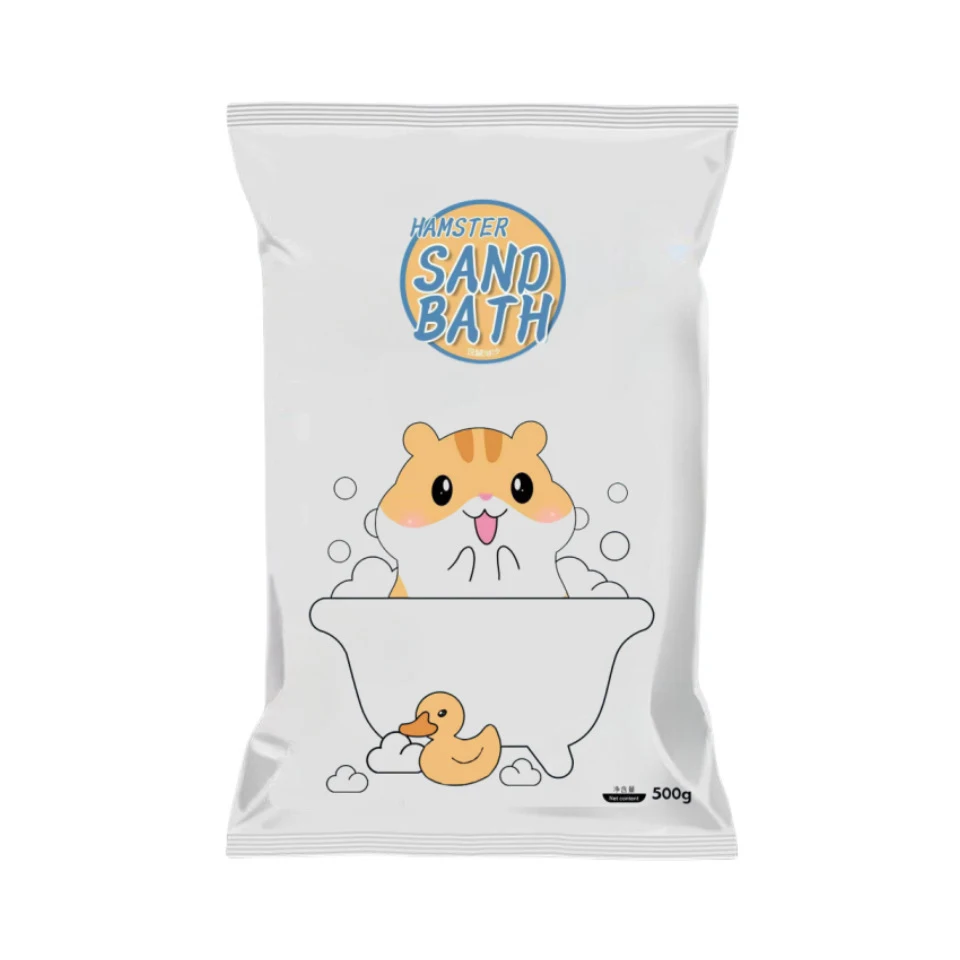 Areia de Banho para Hamster 500g Desodorizante Baixo Pó - Imagem 5