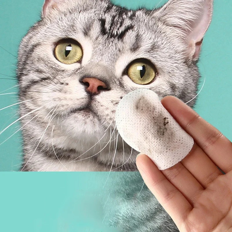 Lenços Umedecidos para Olhos de Cães e Gatos com Extrato de Aloe Vera - Imagem 2