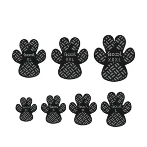 adesivos de pata antiderrapantes para cães