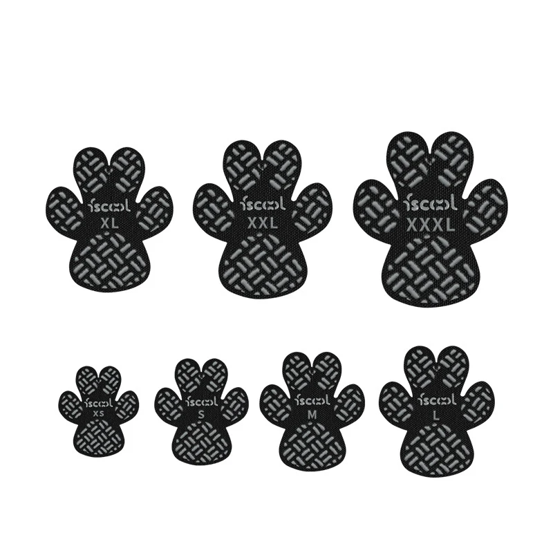 adesivos de pata antiderrapantes para cães
