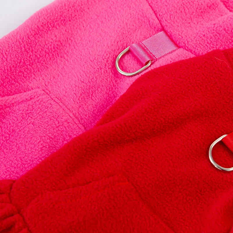 Casaco de Lã para Cães Pequenos Vermelho e Rosa com Medidas Variadas - Imagem 5