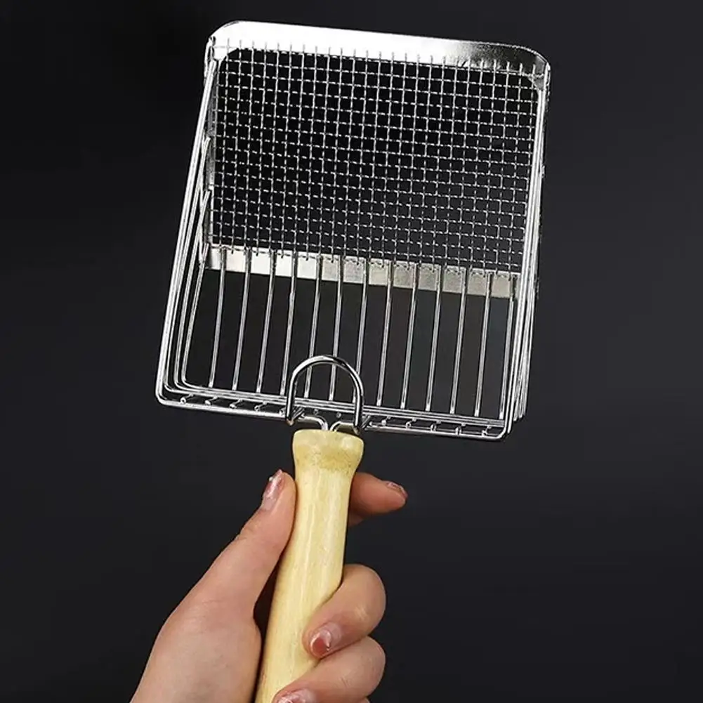 Pá Higiênica para Gatos de Aço Inoxidável 28 cm com Cabo Longo - Imagem 5