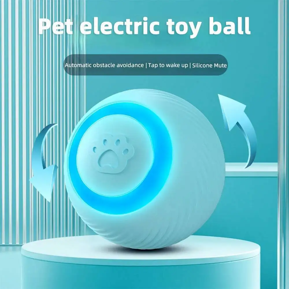Bola Interativa para Gatos Recarregável USB com Auto-Movimento - Imagem 5
