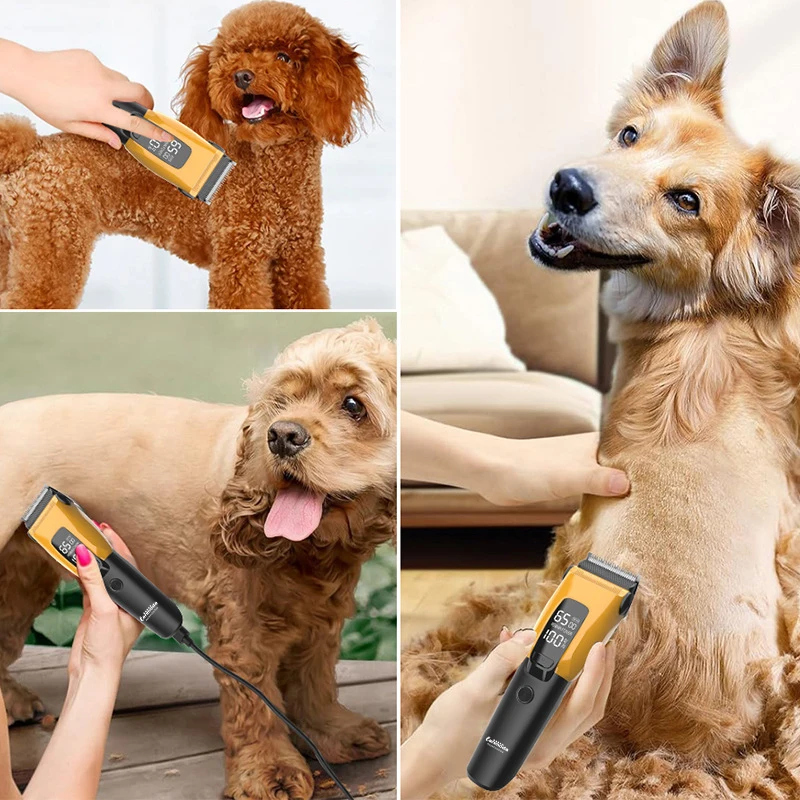 Máquina de Cortar Pelos para Cães e Gatos Recarregável Tipo-C - Imagem 3