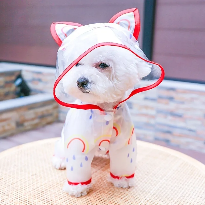Capa de Chuva para Cães com Capuz à Prova D'água - Image 3