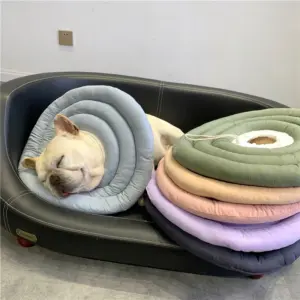 coleira elizabetana de nylon para cães e gatos