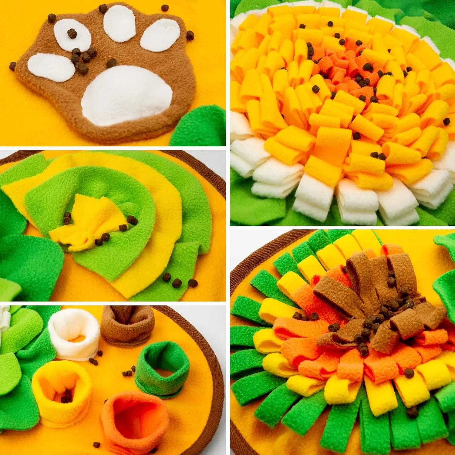 Tapete Olfativo para Cães Pequenos e Médios Alimentador Lento - Imagem 4