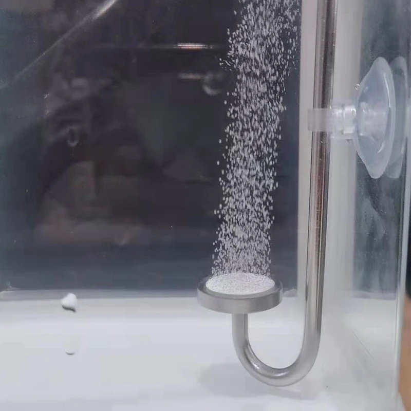 Difusor de CO2 para Aquário de Aço Inoxidável com Disco Cerâmico - Imagem 5