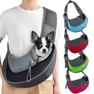 mochila sling para cães e gatos pequenos