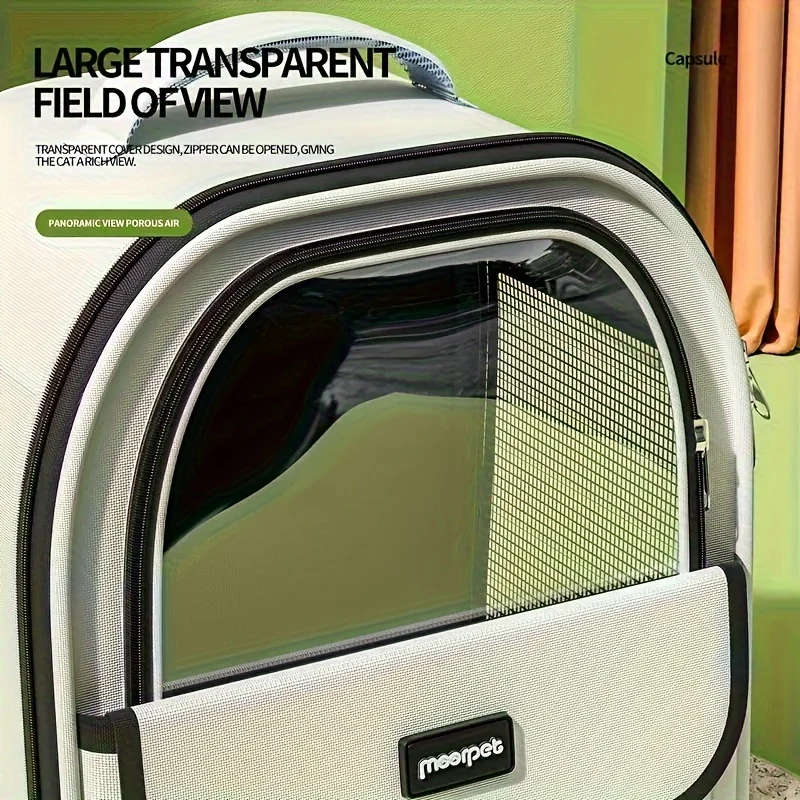 Mochila para Cães e Gatos Dobrável Respirável para Viagem - Imagem 2
