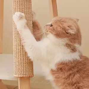 arranhador de sisal para gatos horizontal