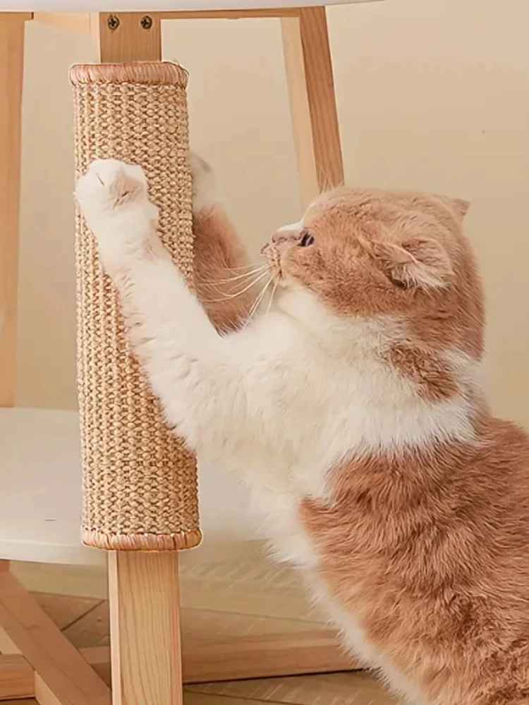 arranhador de sisal para gatos horizontal