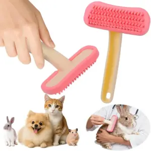 pente de remoção de pelos destacável para coelho