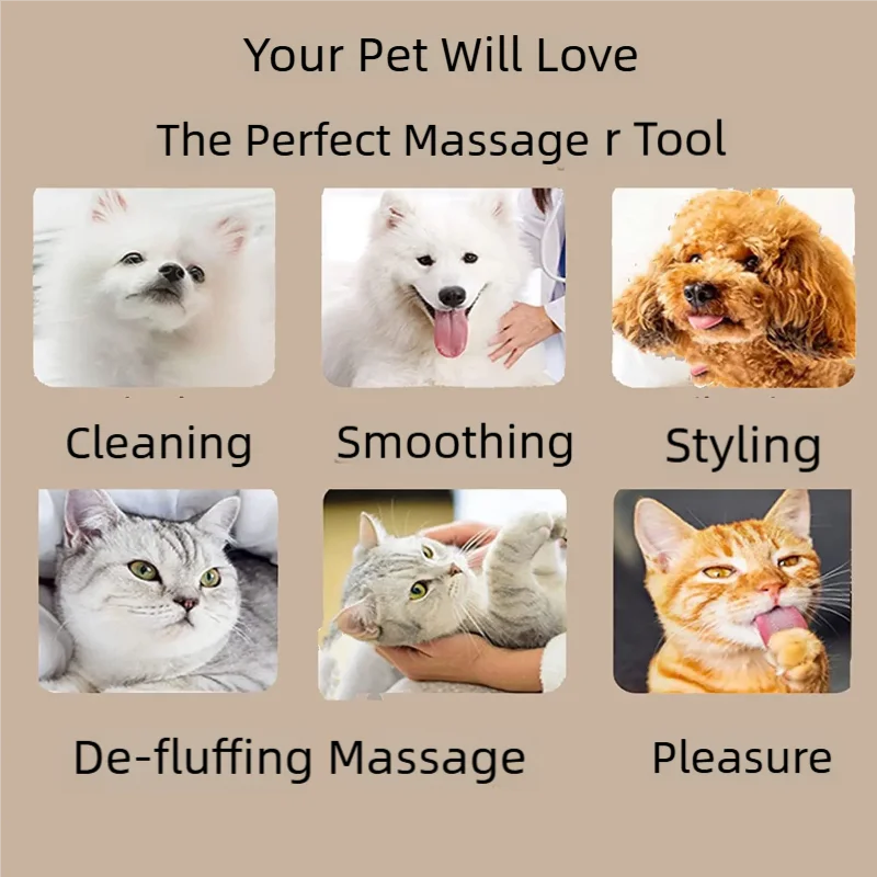 Escova de Canto para Gatos de Plástico com Remoção de Pelos - Imagem 3