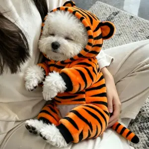 jaqueta para cães e gatos com capuz