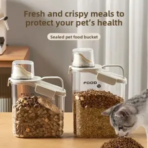 pote hermético para ração de pets
