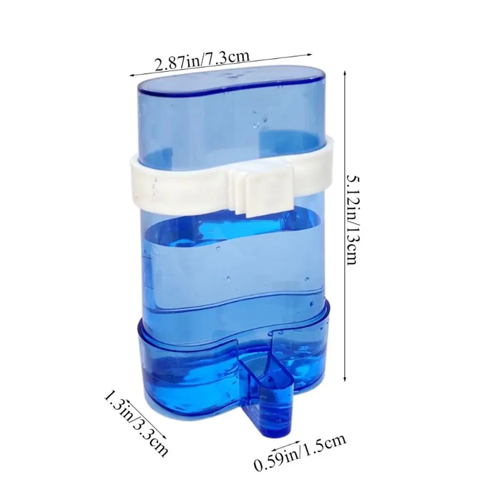 Bebedouro para Pássaros Automático de Plástico Transparente com Encaixe na Gaiola - Imagem 6