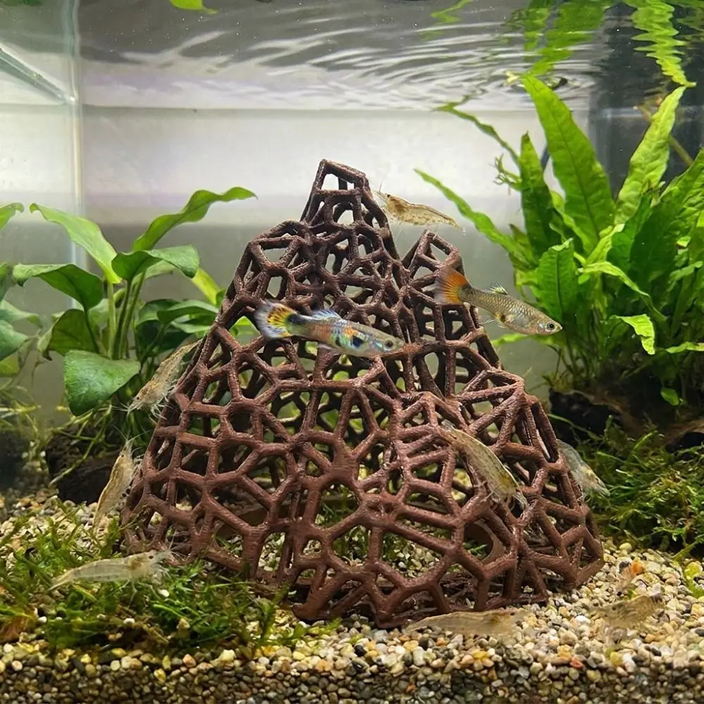 Abrigo para Peixes e Camarões de Plástico 7,7 cm para Aquário - Imagem 3