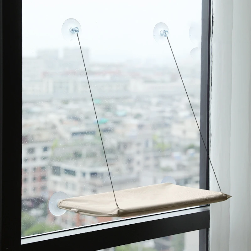 Rede Suspensa para Gatos com Ventosa e Suporte até 20kg - Image 2
