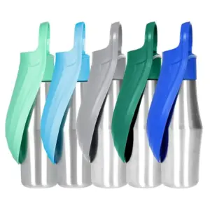 garrafa de água portátil para cães