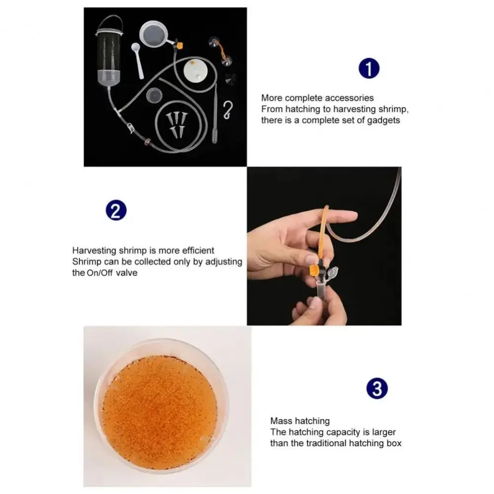 Incubadora de Artêmia para Aquário com Ventosa Reutilizável - Imagem 2