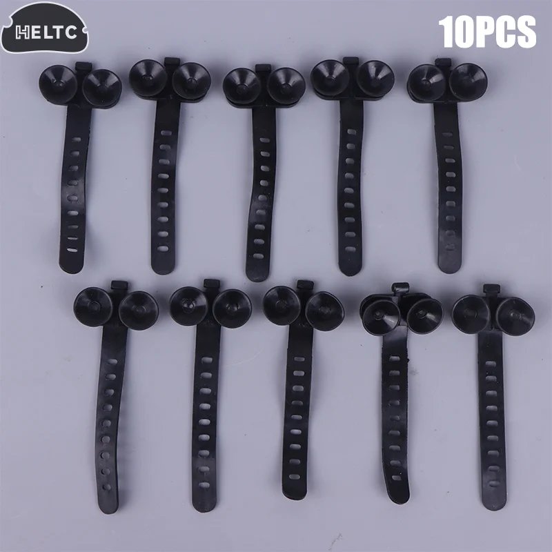 Ventosas para Aquário em PVC com 10 Peças para Fixar Mangueiras - Imagem 2