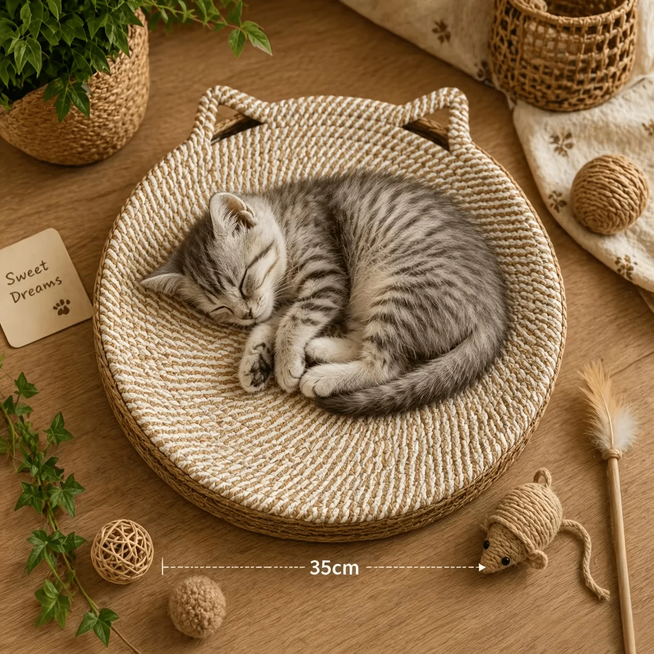 arranhador cama 2 em 1 para gatos