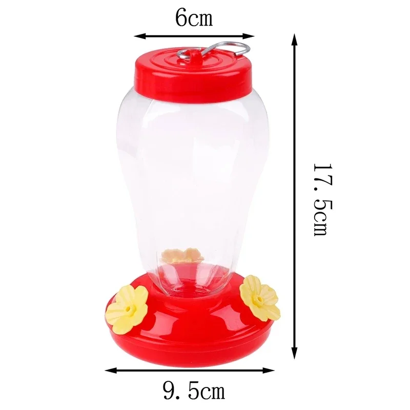 Alimentador de Pássaros 480 ml com Gancho para Jardim - Imagem 3