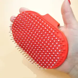 escova de borracha para cães e gatos
