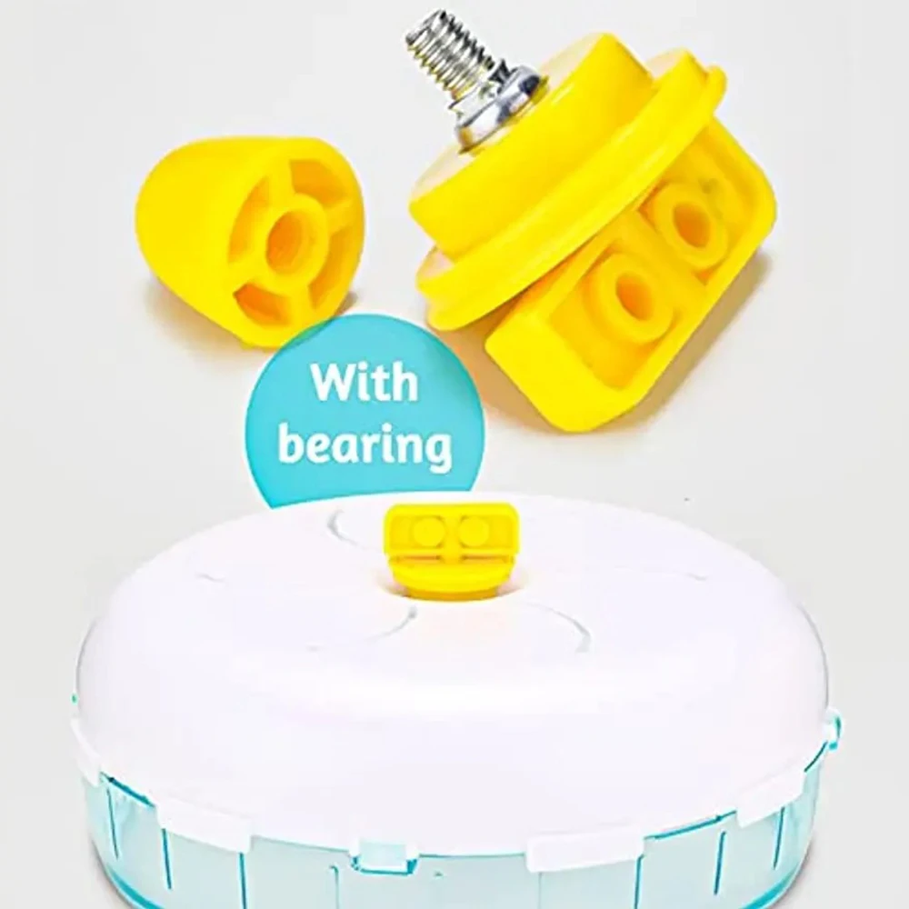 Roda de Hamster de Plástico 17,5 cm com Fivela para Gaiola - Imagem 6