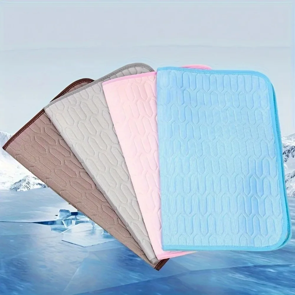 Tapete Refrescante Ice-Cool para Pets com Tecido Absorvente de Suor - Image 4