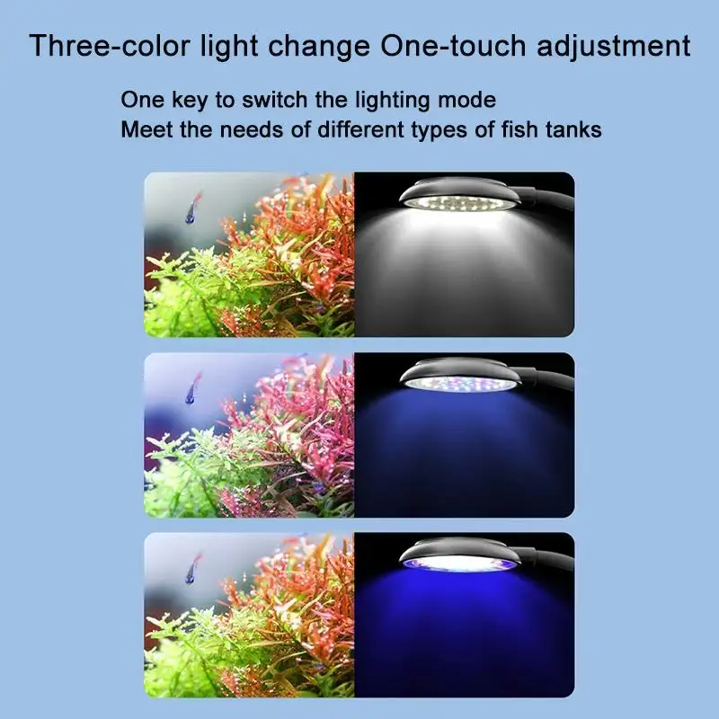 Lâmpada LED USB para Aquário com Clipe e Espectro Completo - Image 6