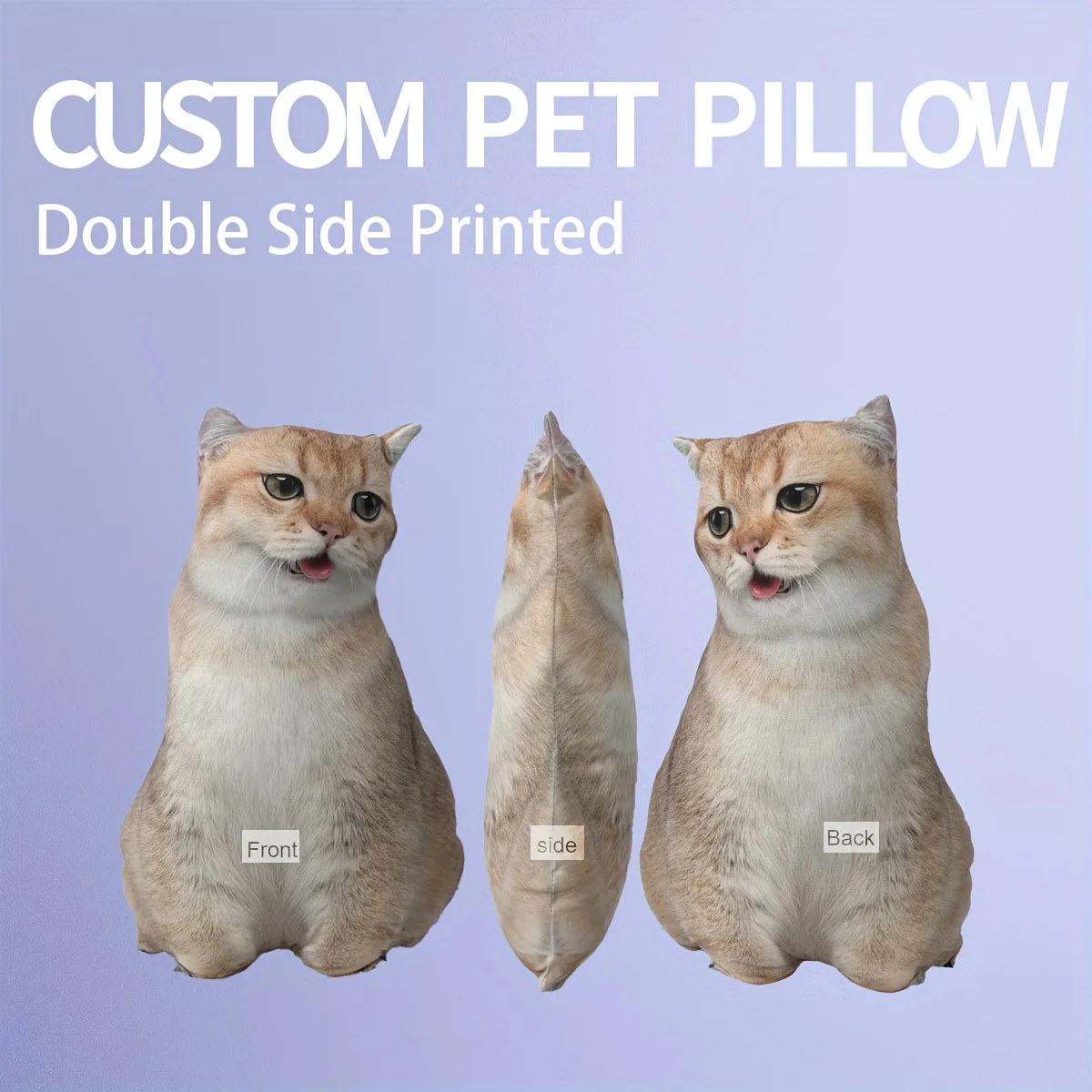 Almofada Personalizada para Cães e Gatos com Foto - Imagem 4
