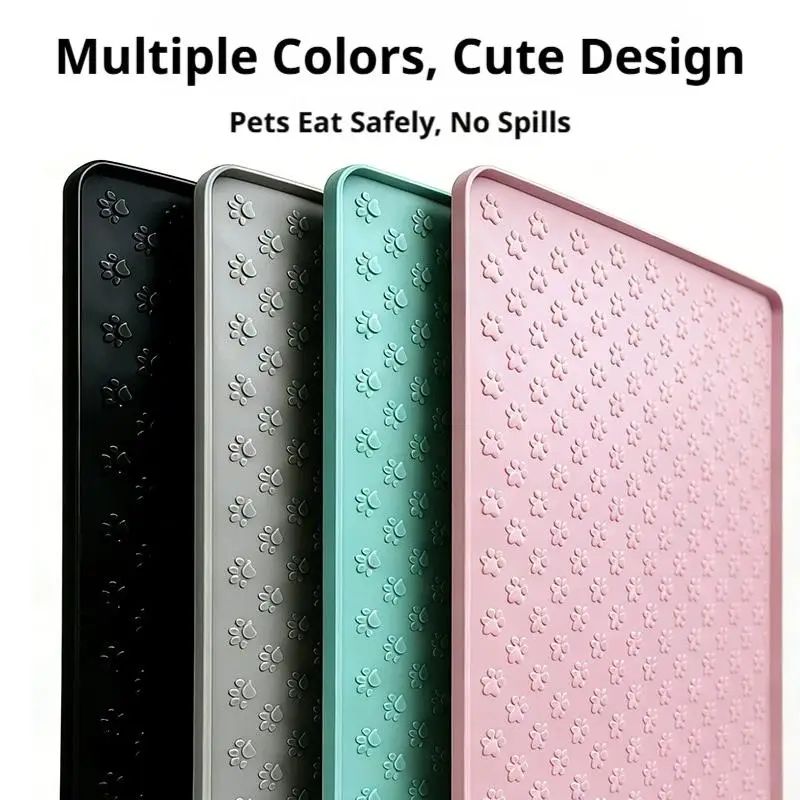 Tapete de Silicone para Cães e Gatos 48x30 cm Antiderrapante - Image 5