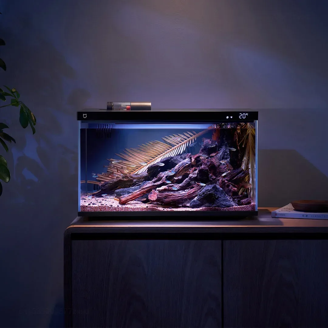 Aquário Inteligente Mijia MYG100 com Controle Remoto e Iluminação - Image 3