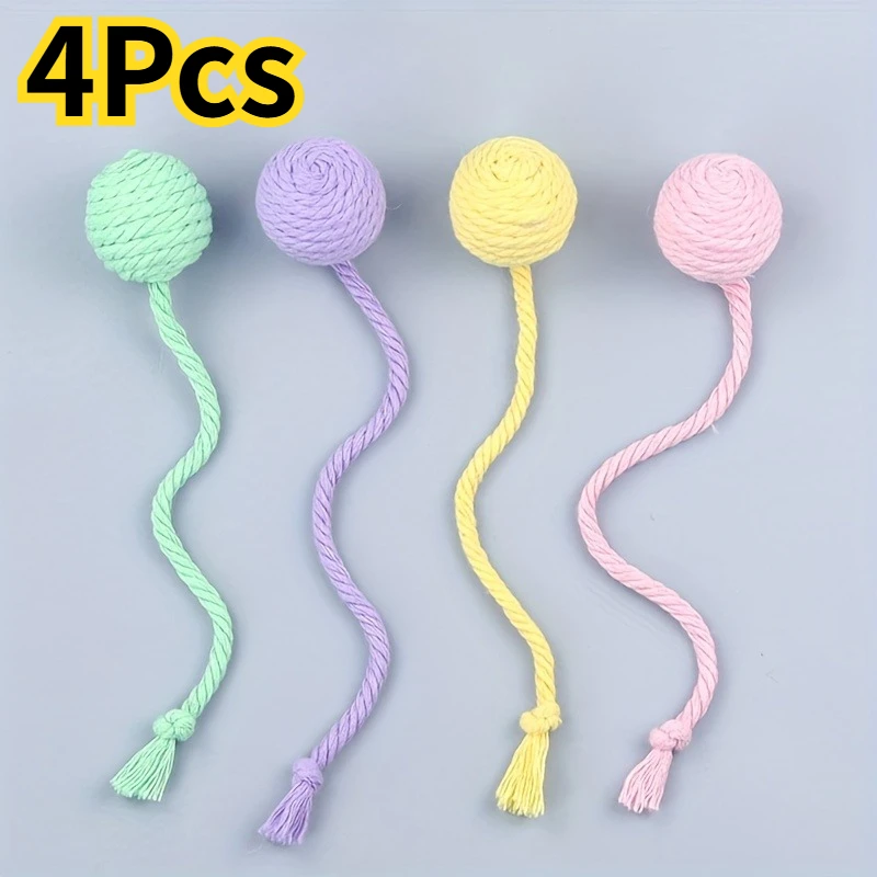 kit bola de corda para gatos