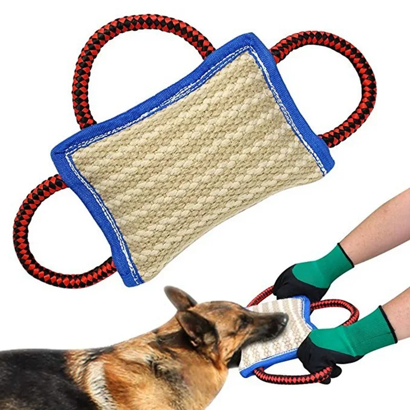 Almofada de Juta para Cães Médios e Grandes com Alças Resistentes - Imagem 3