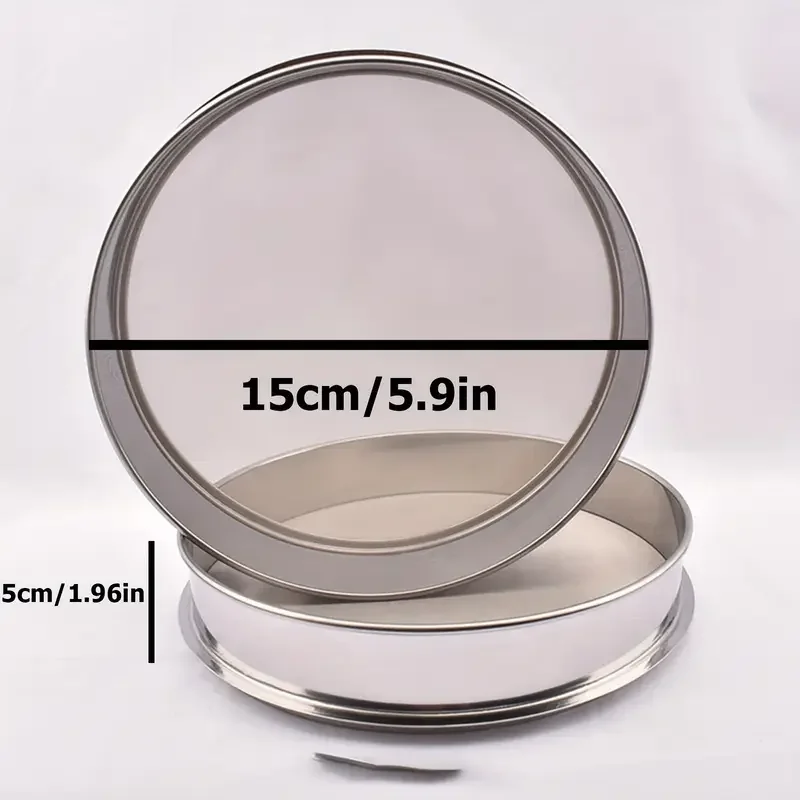 Filtro de Aquário Aço Inoxidável 15x5cm para Remoção de Impurezas - Imagem 2