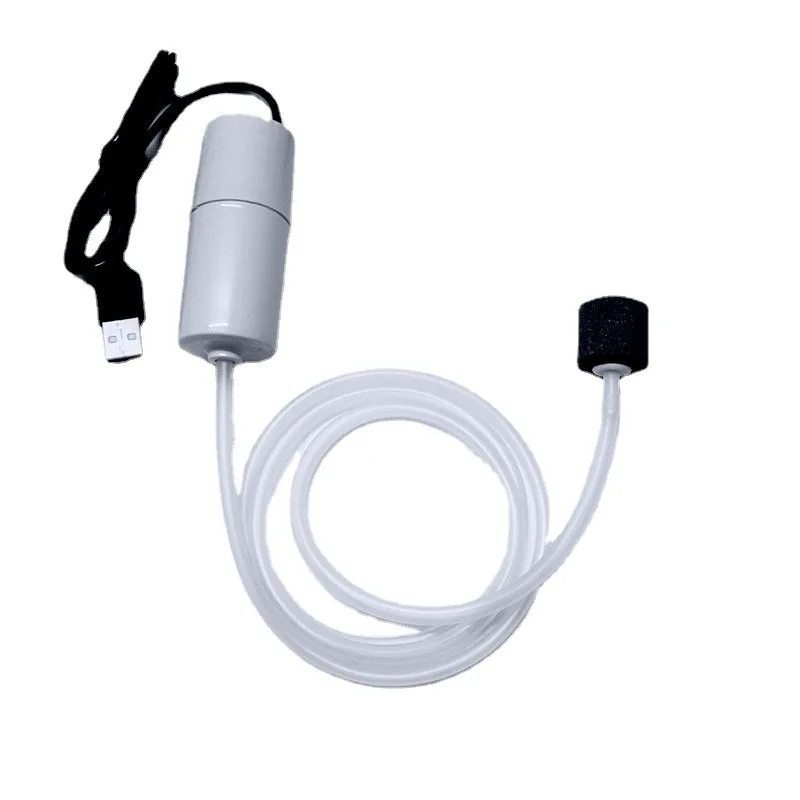 Bomba de Ar USB para Aquário Pequeno Silenciosa Portátil - Imagem 2