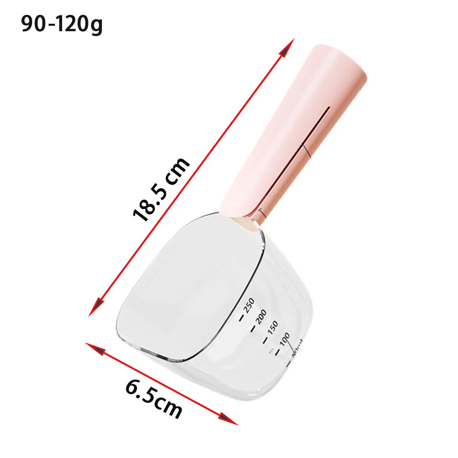 Colher de Ração para Cães e Gatos 90-120g com Clipe para Saco - Imagem 6