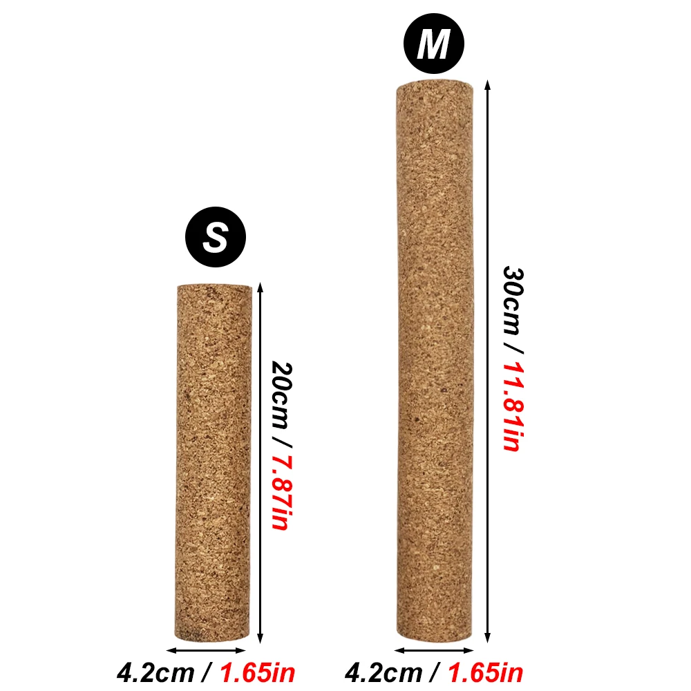 Galho de Cortiça DIY para Répteis Flexível Decoração de Terrário - Imagem 2