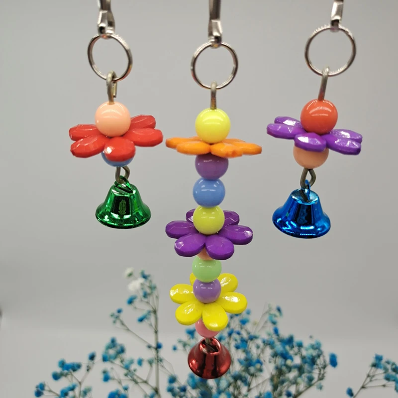 brinquedo de acrílico para pássaros