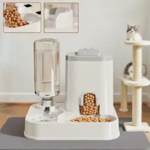 comedouro e bebedouro automático para cães e gatos
